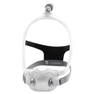 DreamWear full face mask, fit pack (S/M/L/MW Cushions) with medium frame and headgear